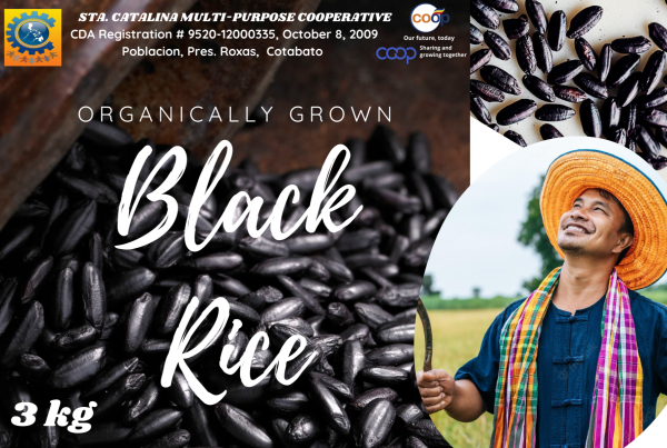 Naturally Grown Black Rice